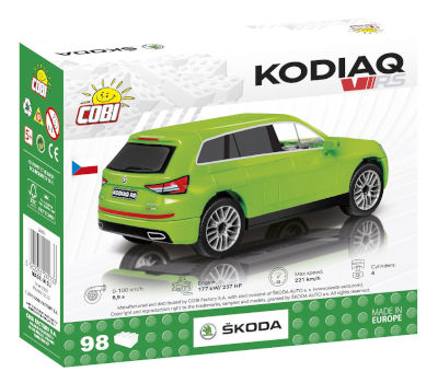 KLOCKI COBI 24573 SAMOCHÓD SKODA KODIAQ VRS 98 KL.